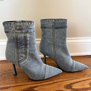 Jeffrey Campbell Denim Ankle Boots